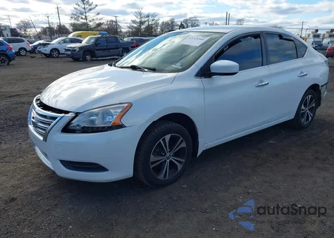2014 Nissan Sentra Sv from USA, damaged, VIN 3N1AB7AP3EL682808